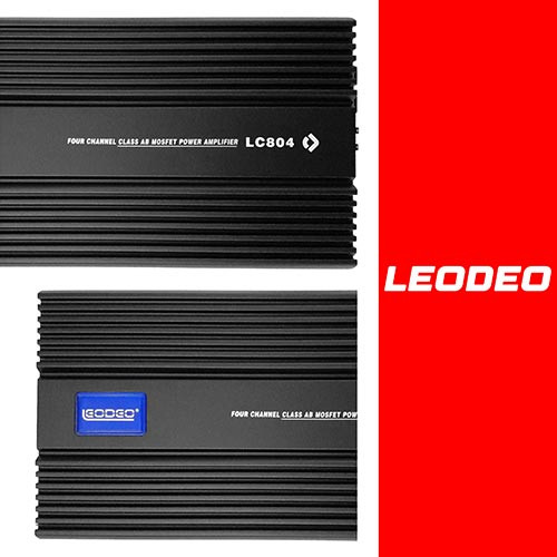 آمپلی فایر 4 کانال لئودئو مدل Leodeo LC-804